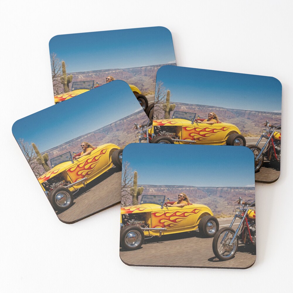 Item preview, Coasters (Set of 4) designed and sold by VERYOLDROAD.