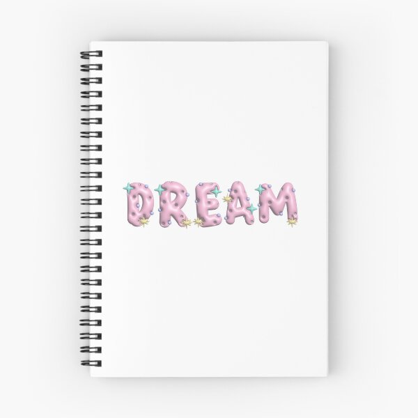 Item preview, cute dream 3d pink stars word bubble graphic designed and sold by pasteldreams26.