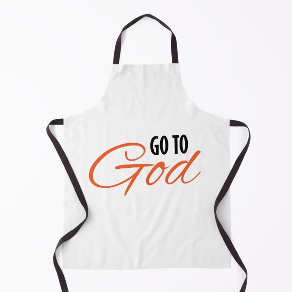 Item preview, Go To God – Christian Faith Typography T-Shirt Design designed and sold by CrossCrafted.