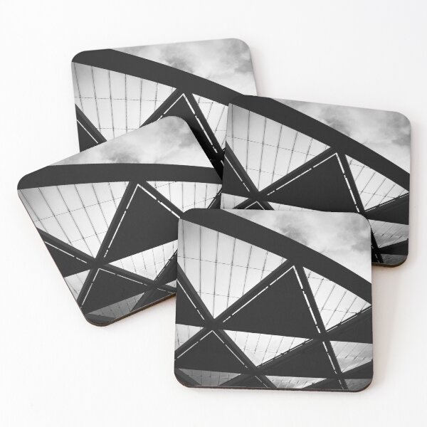 Item preview, Geometric sunshades Brussels - Abstract architecture designed and sold by jacquesview.