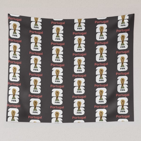 Item preview, FIFA World Cup Trophy 2026 Football Soccer Fan Design - Portugal designed and sold by t-patterns.