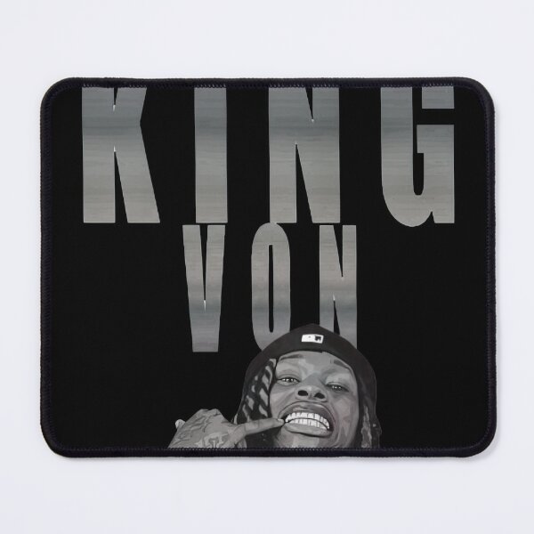 Item preview, King Von Rapper Black and white #971 designed and sold by vespira-motion.