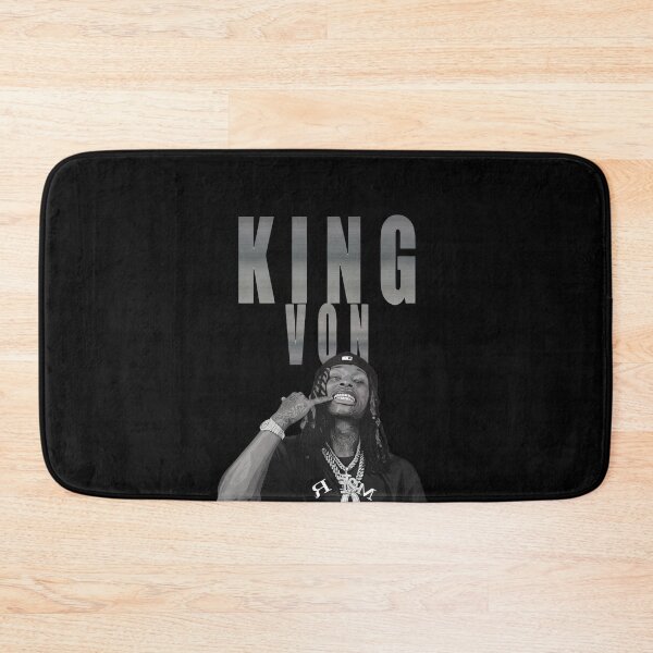 Item preview, King Von Rapper Black and white #971 designed and sold by vespira-motion.