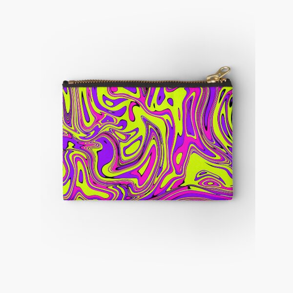 Item preview, Trippy Neon Liquid Marble Pattern-Lime Magenta Purple Design designed and sold by DjFreeq.