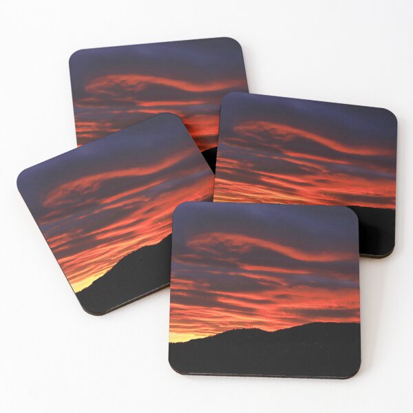 Item preview, Fiery sunrise on the mountains designed and sold by annalisa56.