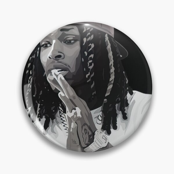Item preview, King Von Rap Black and white #967 designed and sold by vespira-motion.