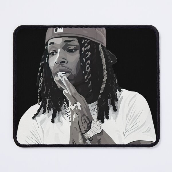 Item preview, King Von Rap Black and white #967 designed and sold by vespira-motion.