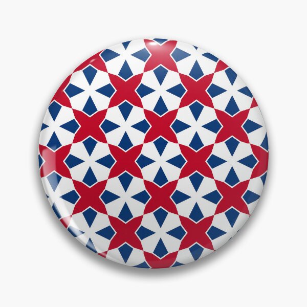 Item preview, Classic Red And Navy Blue Star Pattern designed and sold by igraphixart.