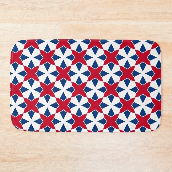 Item preview, Classic Red And Navy Blue Star Pattern designed and sold by igraphixart.