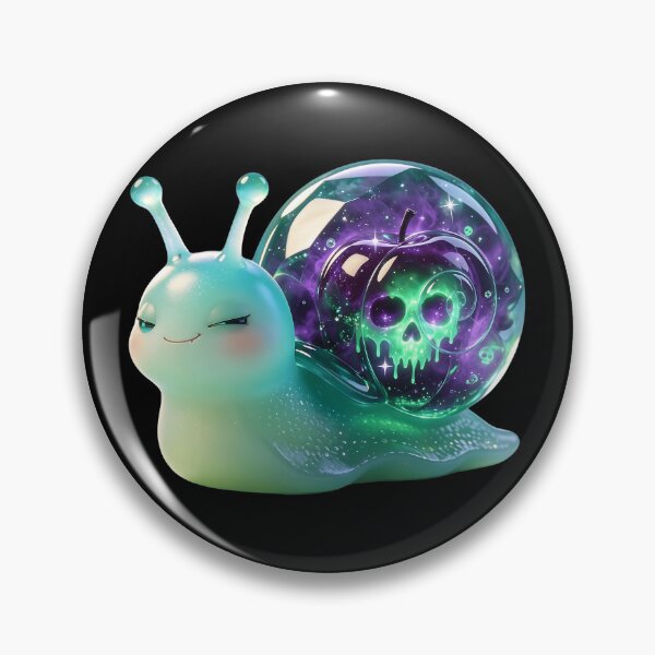 Item preview, Emerald Snail - Forbidden Magic: The Cursed Poison Apple Shell designed and sold by ABYSSLAB.