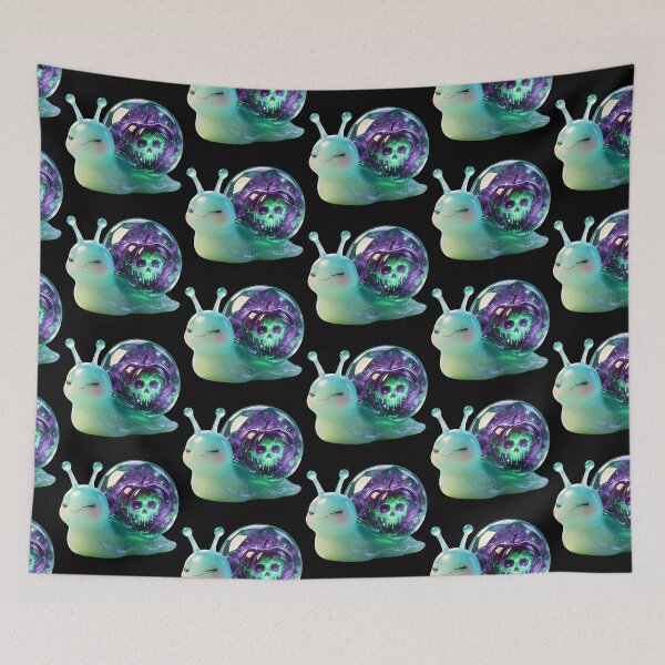 Item preview, Emerald Snail - Forbidden Magic: The Cursed Poison Apple Shell designed and sold by ABYSSLAB.