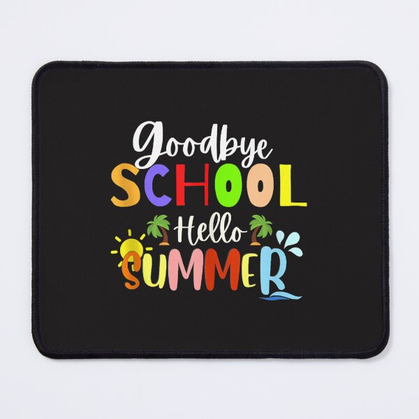 Item preview, Goodbye School Hello Summer Retro Last Day of School Design designed and sold by kiralynstration.