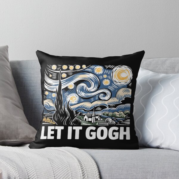 Item preview, Let It Gogh Funny Vincent Van Gogh Starry Night designed and sold by Littermin.