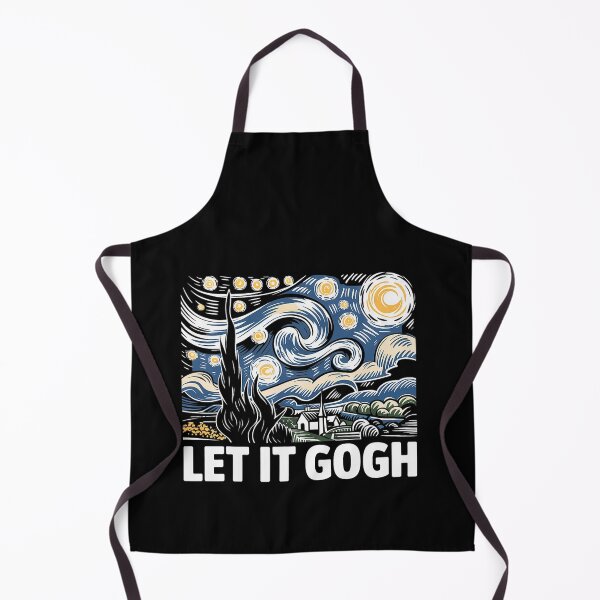 Item preview, Let It Gogh Funny Vincent Van Gogh Starry Night designed and sold by Littermin.