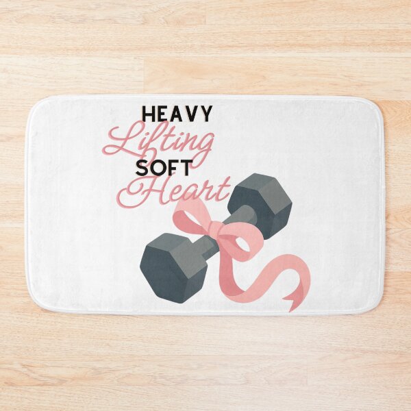 Item preview, Heavy Lifting Soft Heart Dumbbell designed and sold by Girly-Universe.