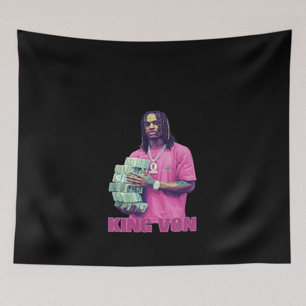 Item preview, King Von Rap Pop Art #386 designed and sold by vespira-motion.