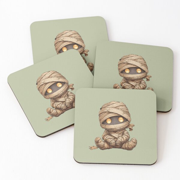 Item preview, lazy cartoon mummies designed and sold by stikrusak.