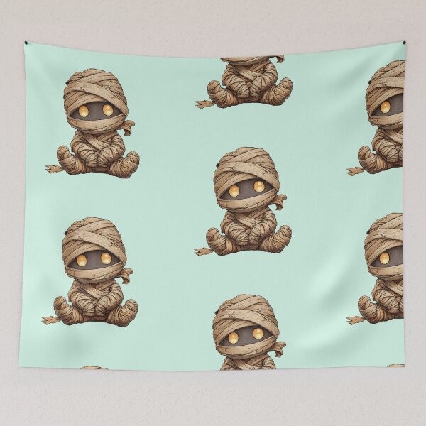 Item preview, lazy cartoon mummies designed and sold by stikrusak.
