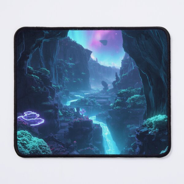 Item preview, Spine Reef Canyon Alien Fantasy Landscape designed and sold by Luminous Wilds.