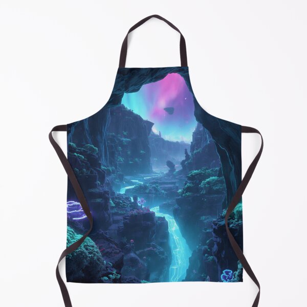 Item preview, Spine Reef Canyon Alien Fantasy Landscape designed and sold by Luminous Wilds.