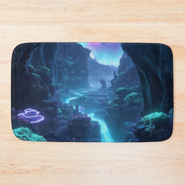 Item preview, Spine Reef Canyon Alien Fantasy Landscape designed and sold by Luminous Wilds.
