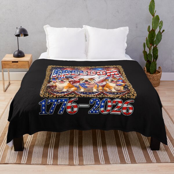 Item preview, Patriotic Bulldog Freedom 1776 2026 Fourth of July Design designed and sold by kiralynstration.