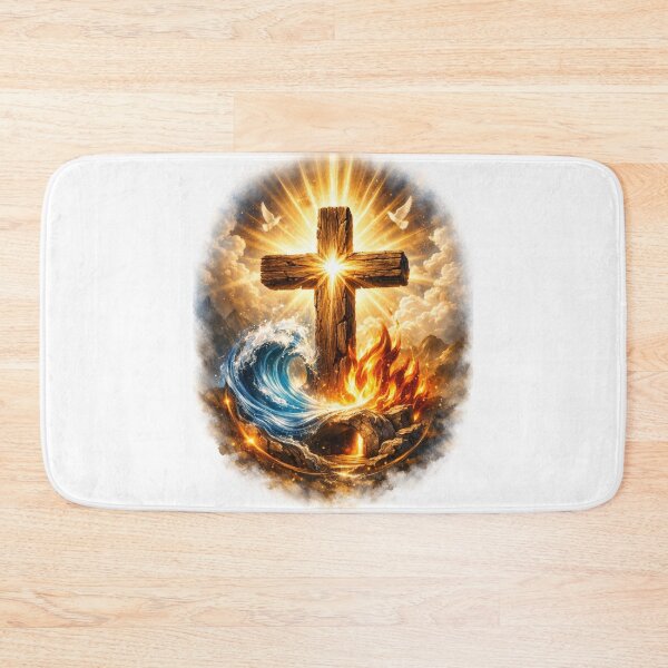 Item preview, Cross of Fire and Water designed and sold by MastersDesignNk.