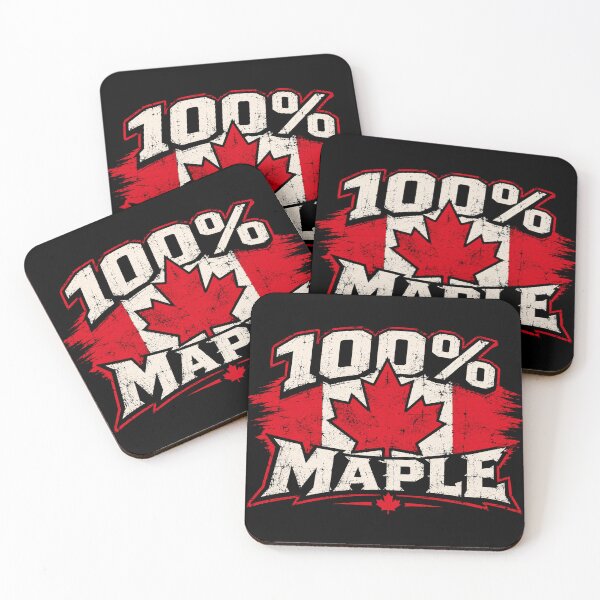 Item preview, 100% Maple | Proud Canadian Canada Day Shirt designed and sold by ShirtRemarks.