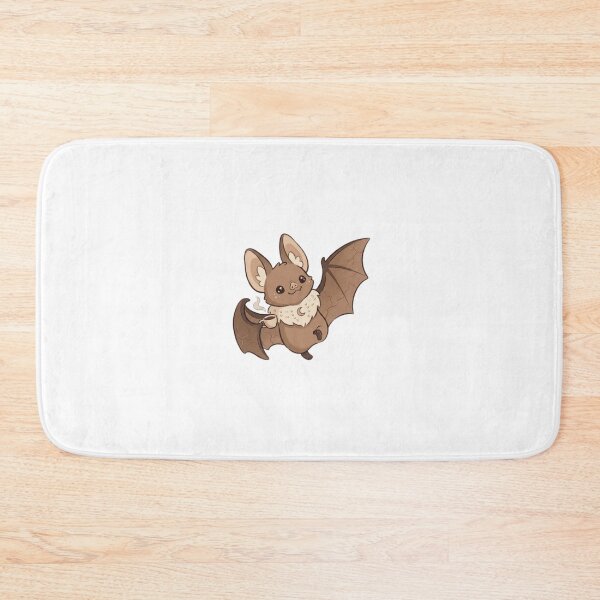 Item preview, Cute Cozy Coffee Bat Cottagecore Illustration designed and sold by ogduckboy.