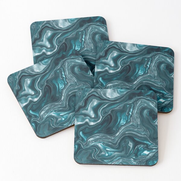 Item preview, Liquid Glass Waves — Reflective Abstract Motion designed and sold by EpicGear085.