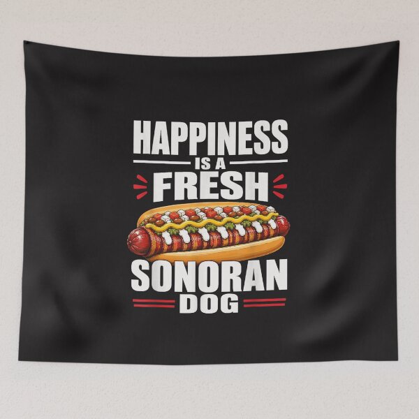 Item preview, Funny Sonoran Hot Dog Lover Foodie Retro Food Design designed and sold by kiralynstration.