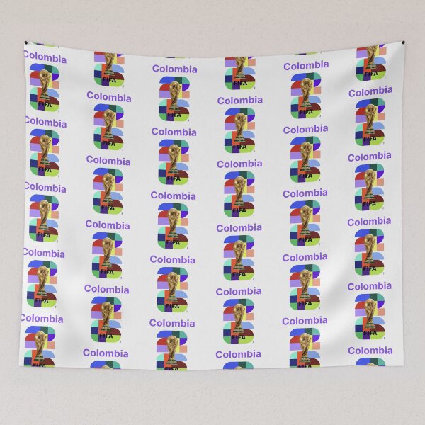 Item preview, FIFA World Cup Trophy 2026 Football Soccer Fan Design - Colombia designed and sold by t-patterns.
