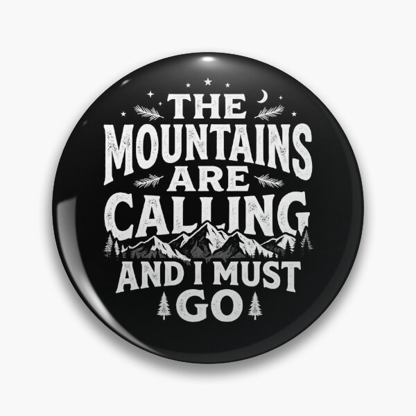 Item preview, The Mountains Are Calling Quote Hiking National Park Vacation designed and sold by Yellowriversss.