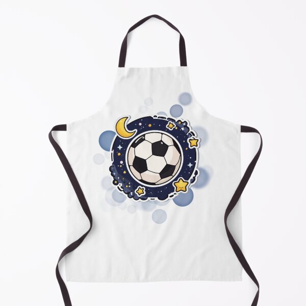 Item preview, Soccer Ball In Space Cute Football Planet Sticker designed and sold by iamKRUK.