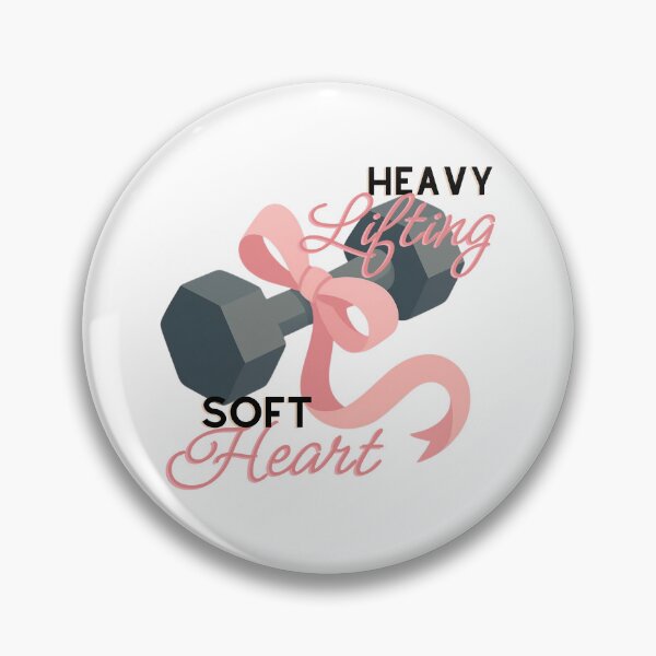 Item preview, Heavy Lifting Soft Heart Dumbbell Variant designed and sold by Girly-Universe.