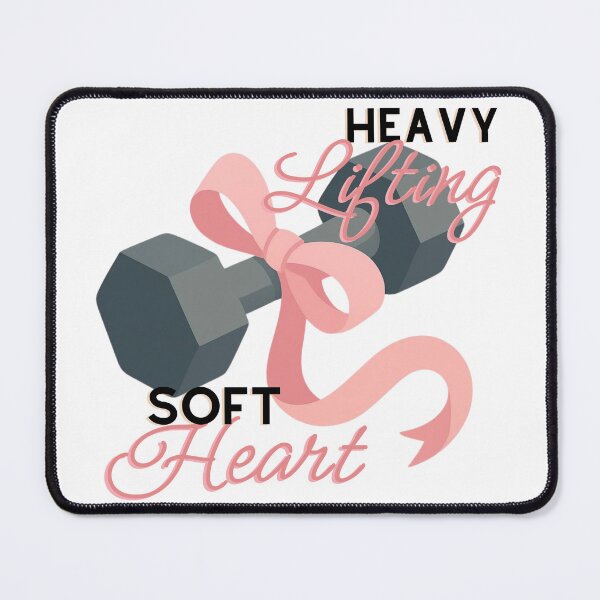 Item preview, Heavy Lifting Soft Heart Dumbbell Variant designed and sold by Girly-Universe.