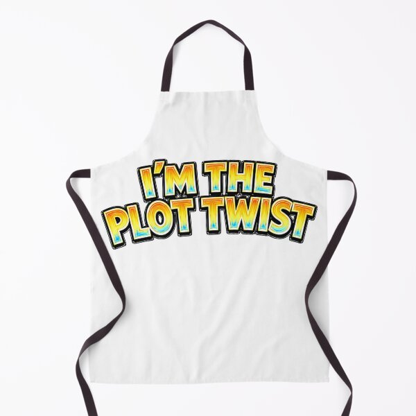 Item preview, I'M THE PLOT TWIST – hand drawn childlike typography designed and sold by Mac Sketches.