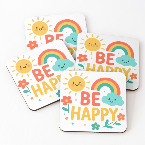 Item preview, Be Happy designed and sold by SaikoDesigns.