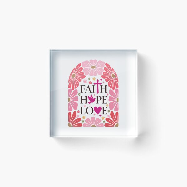 Item preview, Faith hope love designed and sold by Tiny-Love ⭐⭐⭐⭐⭐.