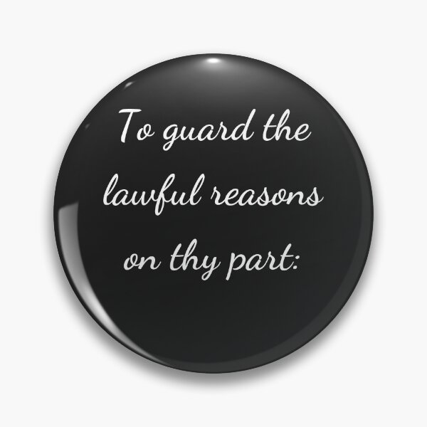 Item preview, "To guard the lawful reasons on thy part:" - handwriting white designed and sold by ariksworld.