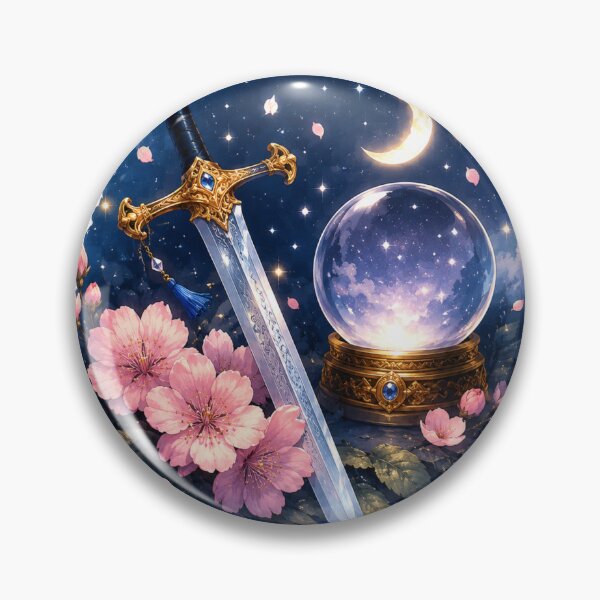 Item preview, Magical Sword K-Drama Fantasy Sticker designed and sold by Threadistiq.