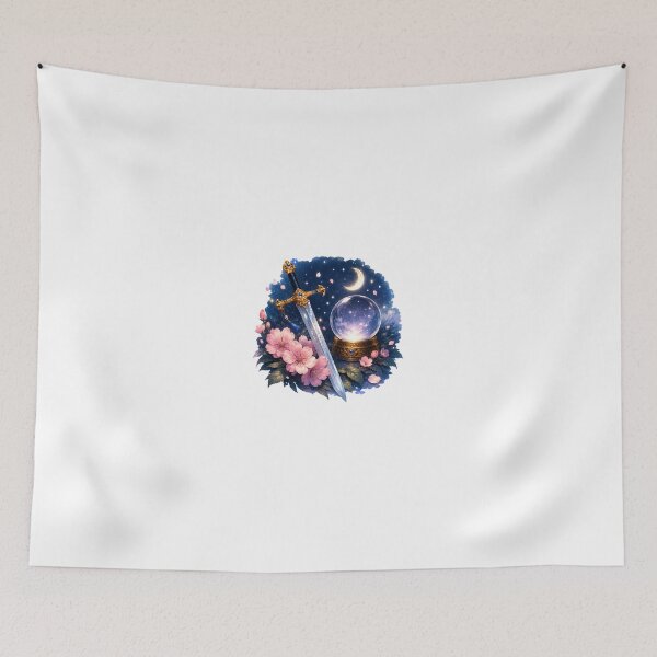 Item preview, Magical Sword K-Drama Fantasy Sticker designed and sold by Threadistiq.