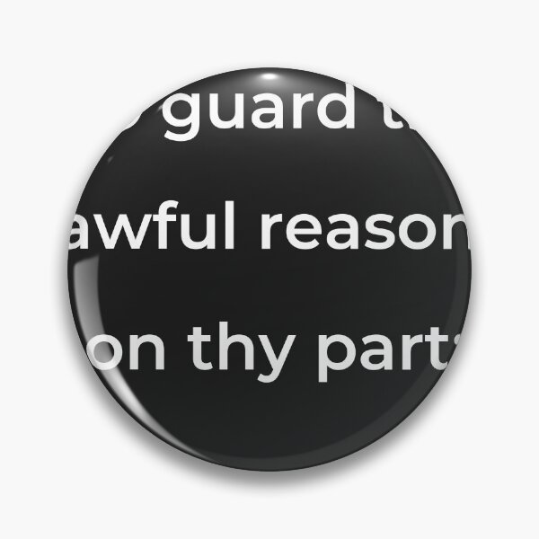 Item preview, "To guard the lawful reasons on thy part:" - print white designed and sold by ariksworld.