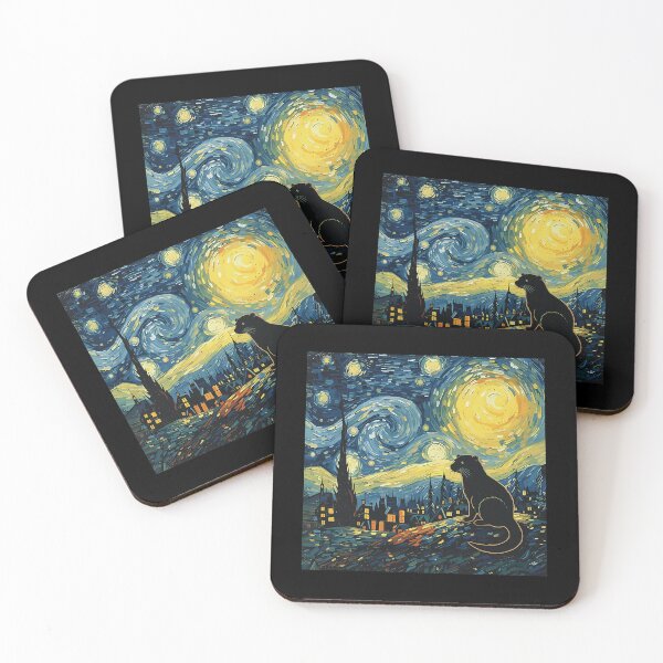 Item preview, Otter Starry Night Van Gogh Art Lover Men Women designed and sold by Littermin.