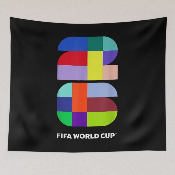 Item preview, FIFA World Cup 26 Event Colors Logo Design designed and sold by WoodrowCaldwell.