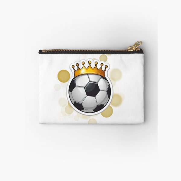 Item preview, King Of The Pitch Soccer Ball Illustration designed and sold by iamKRUK.