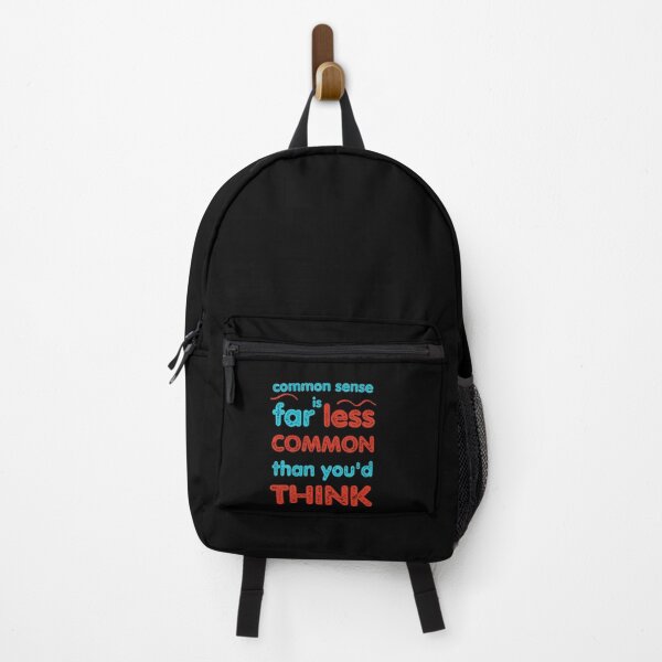 Item preview, common sense is far less common than you'd think designed and sold by onum2018.