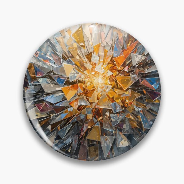 Item preview, Fractured Light — Geometric Prism Abstract designed and sold by EpicGear085.