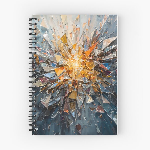 Item preview, Fractured Light — Geometric Prism Abstract designed and sold by EpicGear085.