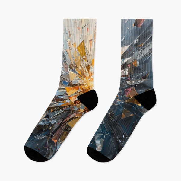 Item preview, Fractured Light — Geometric Prism Abstract designed and sold by EpicGear085.